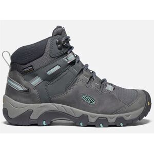 KEEN WOMEN'S STEENS HIKING BOOTS - SOFT TOE SIZE 7.5 - OUTDOORS WATERPROOF COMFY